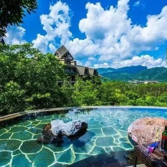 【广州】增城香江健康山谷温泉 露天养生温泉 自助晚餐